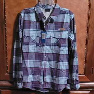 NWT Columbia Women's Flannel Shirt M
